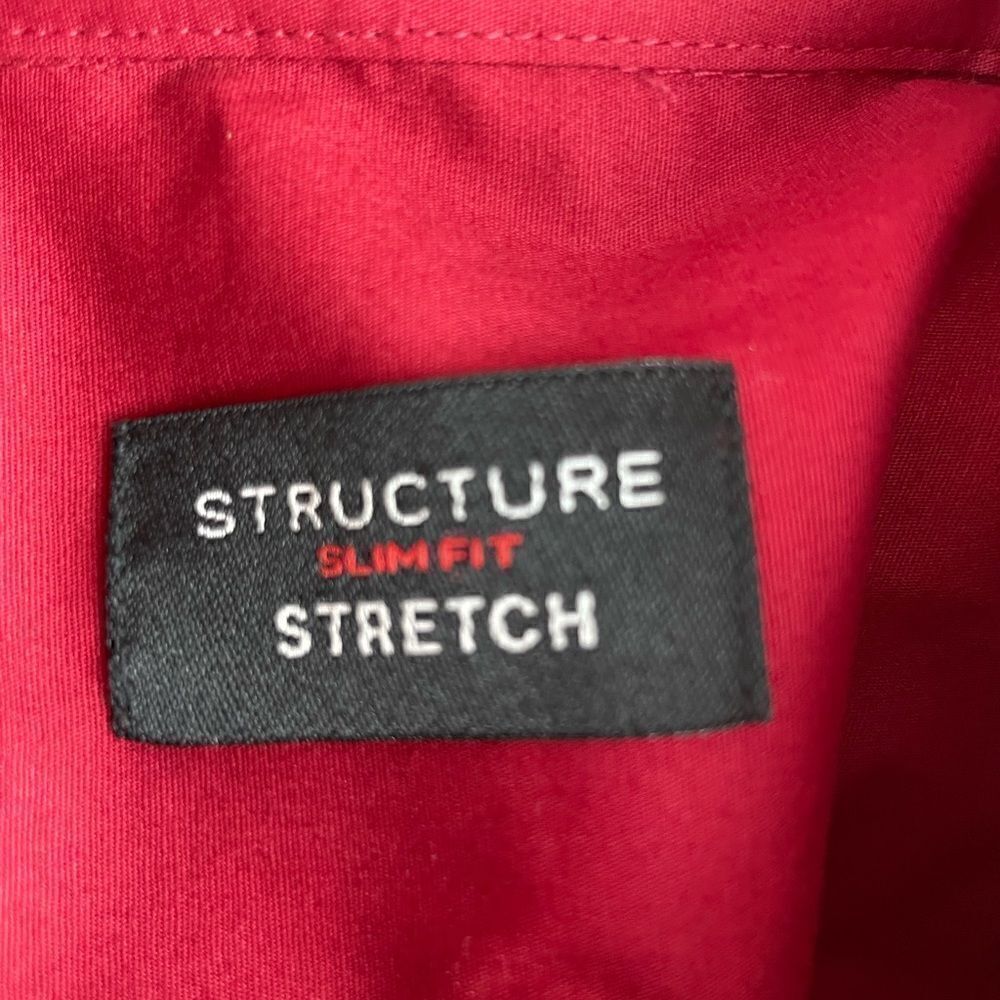 NWT Structure Slim Stretch Fit Button Down Shirt - Picture 6 of 6